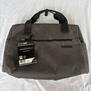 PacSafe Gray Briefcase InstaSafe Series w/RFID